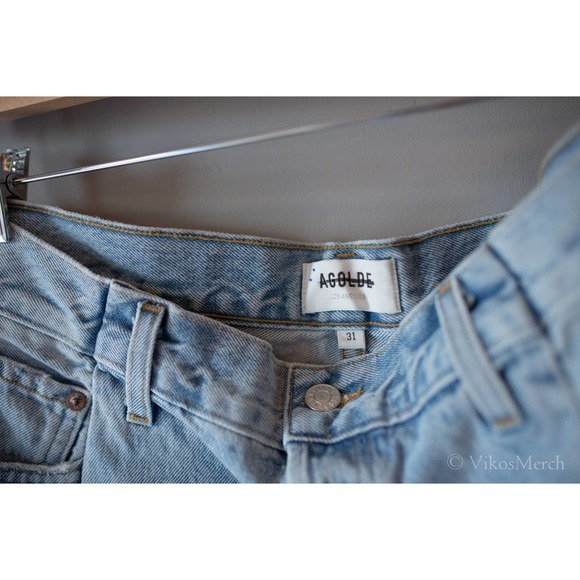 AGOLDE Fold Waistband Jean Sideline High Rise 31 - Picture 6 of 6